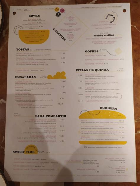 Menu At Naked Sated Serrano Restaurant Madrid C De Serrano