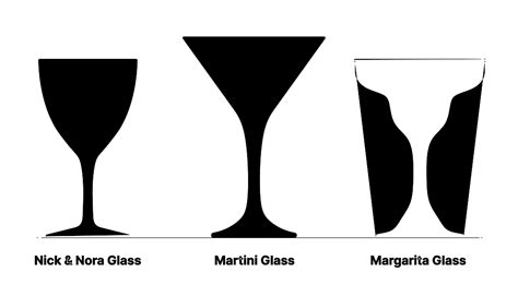 Martini Glass Dimensions And Drawings