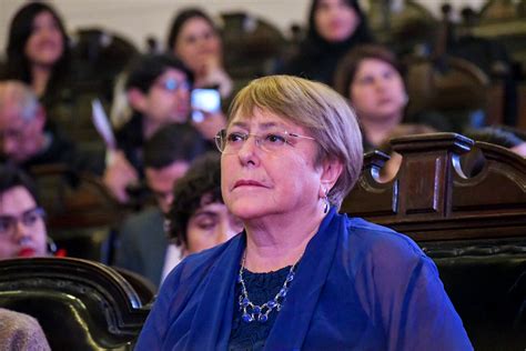 Expresidenta Michelle Bachelet Sobre Caso Monsalve La Justicia Tendr