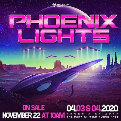 Phoenix Lights | Arizona Music Festival | BLARE Films