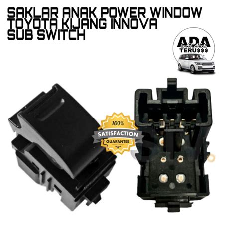 Jual Switch Sub Saklar Anak Power Window Toyota Kijang Innova Shopee