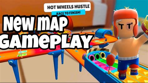 Stumble Guys New Map HOT WHEELS HUSTLE Stumbleguys YouTube