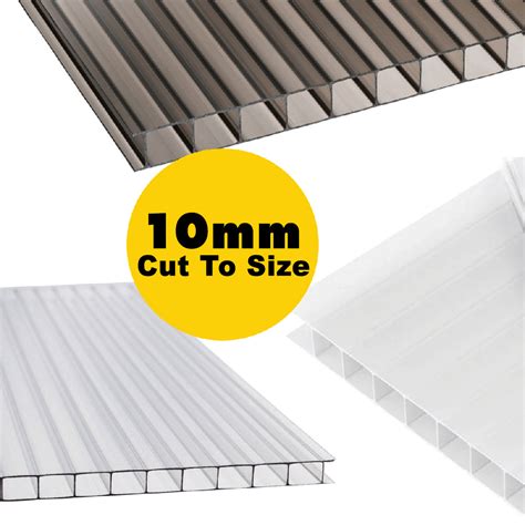 Cut to Size 10mm Polycarbonate Roofing Sheets – TG Supplies