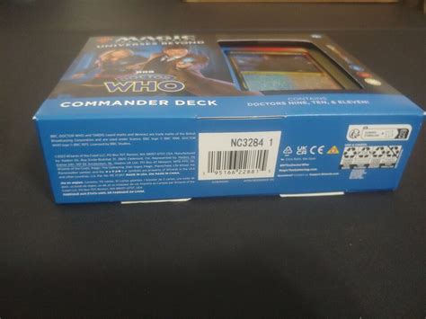 MTG Doctor Who Timey Wimey Commander Deck Precon Magic