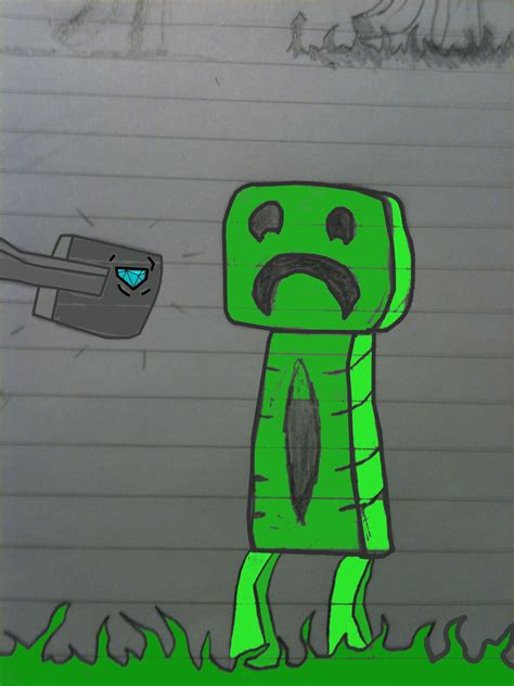 Creeper Drawing-Edited - Fan Art - Show Your Creation - Minecraft Forum ...