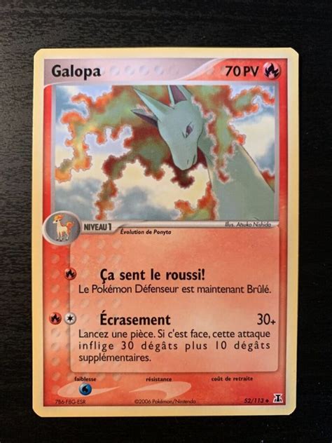 Galopa Ex Esp Ces Delta Carte Pokemon