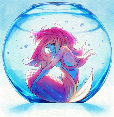 Pin de ARIATB en Arte De Anime Arte de sirenas Sirenas Ilustración