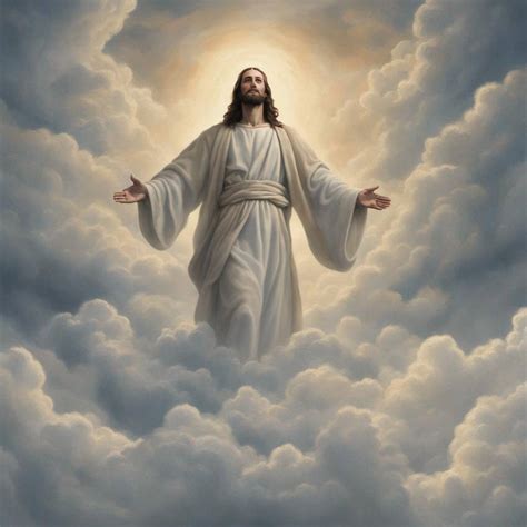 DreamUp Creation: Jesus Christ in clouds. by FrostyThriller07 on DeviantArt