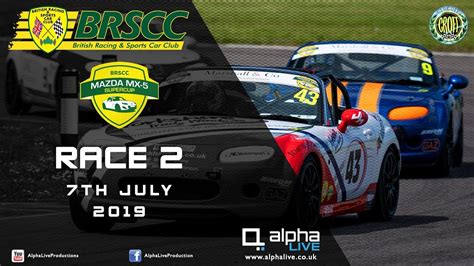 Brscc Tcr Uk Tct Weekend Croft Mazda Mx Supercup Race