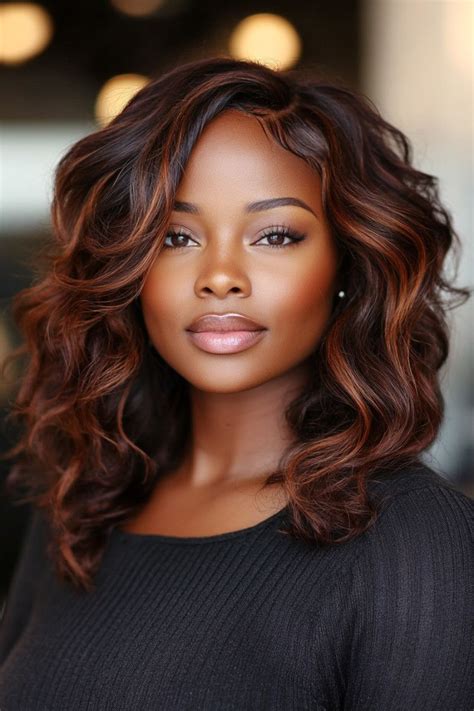 Jaw Dropping Fall Hair Colors For Women With Dark Skin Tones Hair