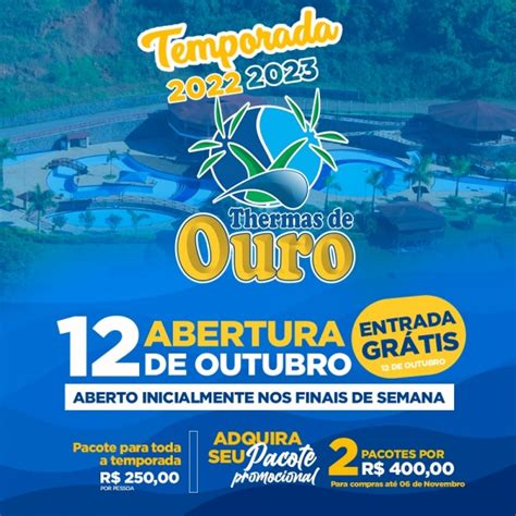 Abertura da Temporada 2022 23 Notícias Thermas de Ouro