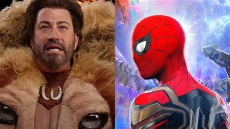 Jimmy Kimmel Se Cuela Como Kraven El Cazador En El Tráiler De Spider