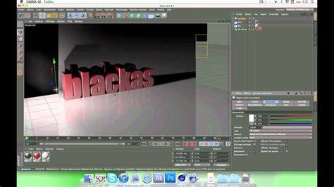 Tuto Cinema 4d Créer Une Petite Intro Rapidementfacilement Youtube