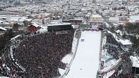 Bus Ski Springen Schanzen Tournee Oberstdorf Garmisch