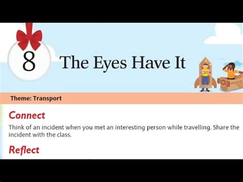 The Eyes Have It Story In Hindi Class New Image English By Ruskin