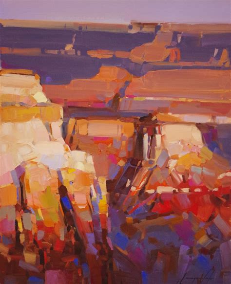 Grand Canyon National Park Landscape Original Oil Painting Handmade