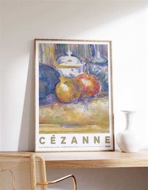 Paul Cezanne Art Print Modern Wall Art Paul Cezanne Poster Cezanne Wall ...