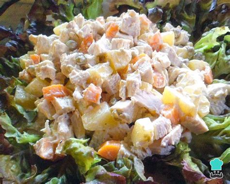 Salada De Maionese Frango Para Churrasco Cremosa E Deliciosa