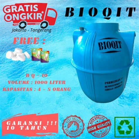 Jual Septictank Biotank Septic Tank Biofilter Bioqit Kapasitas