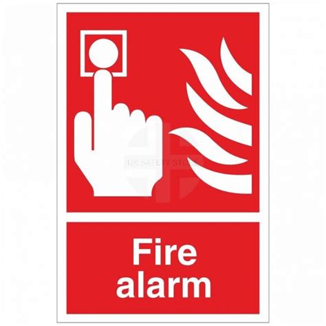 Fire Alarm Sign Uk Safety Store