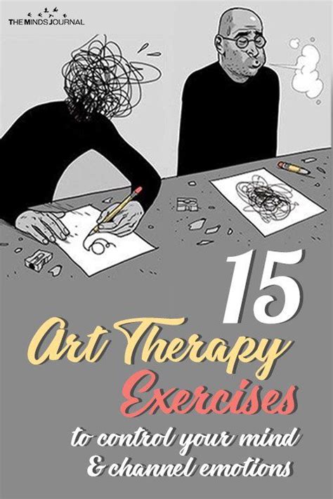 15 art therapy exercises to banish anxiety and channel your emotions – Artofit