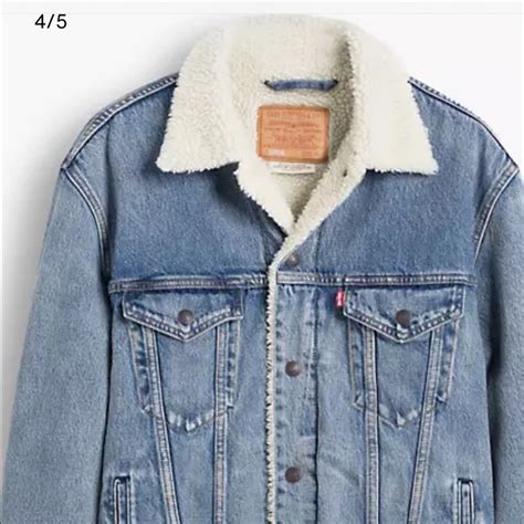 Levi S Vintage Fit Sherpa Trucker Jacket Gem