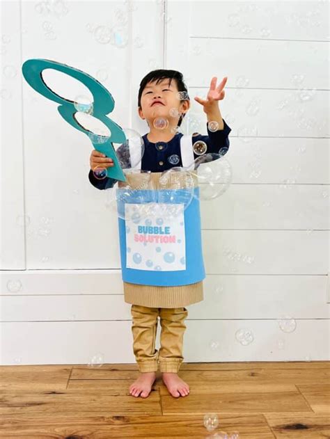 DIY Bubble Costume - Kids Halloween Costume