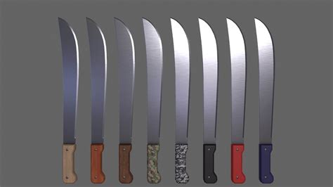 Machete - 3D Model by DaikLord