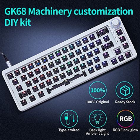 Review Of GK RGB Hot Swappable DIY Mechanical Keyboard Electronikz