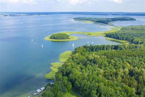 Warmi En Mazurie Rijke Natuur Met Een Gevarieerd Kleurenpalet