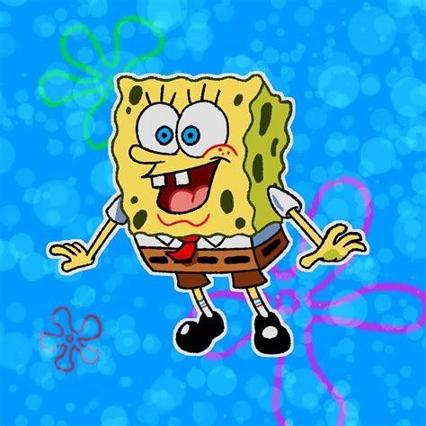 spongeboy ahoy concept art - lineartdrawingsgirlinred