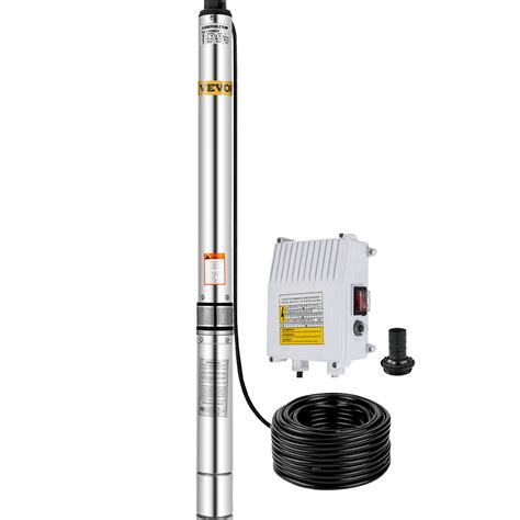 Vevor Well Pump Hp V Submersible Well Pump Ft Head Gpm