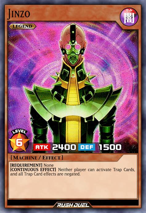 Jinzo By Every Rush Duel Card On Deviantart