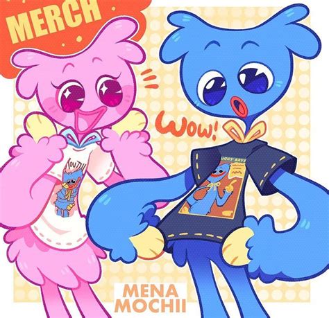 Mochii’s Instagram post: “⁣official poppy playtime merch drop looking pretty good 👀 Please don't ...