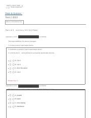 EFundi CMPG 111A P 2022 Test2 PDF CMPG 111A P 2022 Tests Quizzes