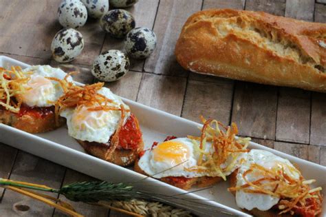 Pinchos De Huevo De Codorniz Con Sobrasada Para Tus Entrantes O Aperitivos