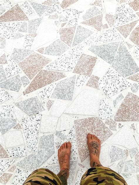 Paddington White Terrazzo Look Tile Tilecloud