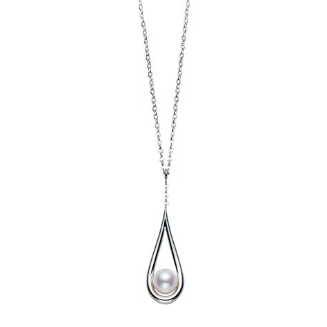 Pearl Teardrop Necklace - R.F. Moeller Jeweler