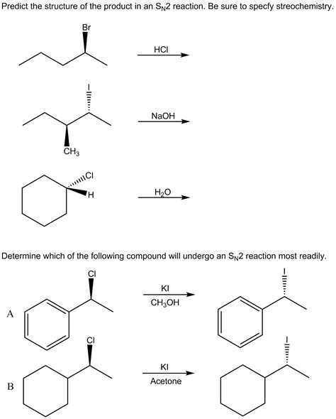 Substituion Reaction Pp Chemistry Libretexts