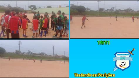 Treino Coletivo Testando Posições Dia 19 11 AFC Ágape Futebol