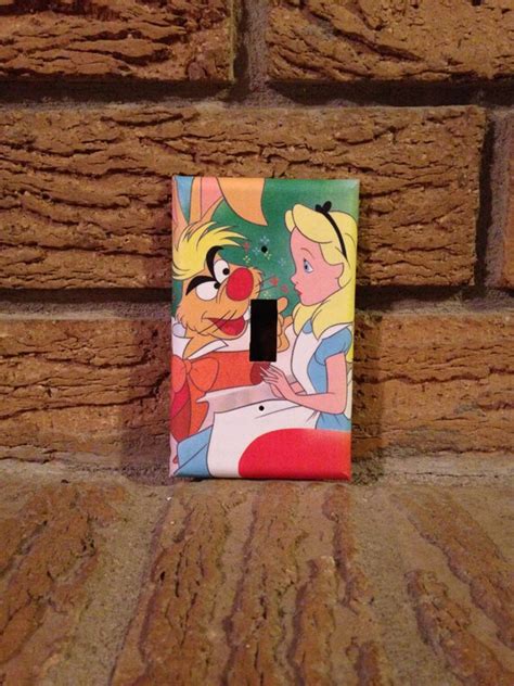 Alice In Wonderland Light Switch Cover March Hare Ali8 Etsy