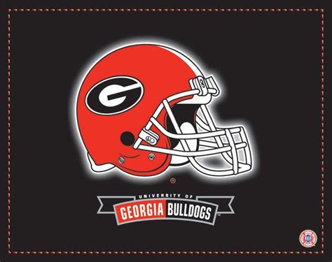 Georgia Bulldogs helmet logo