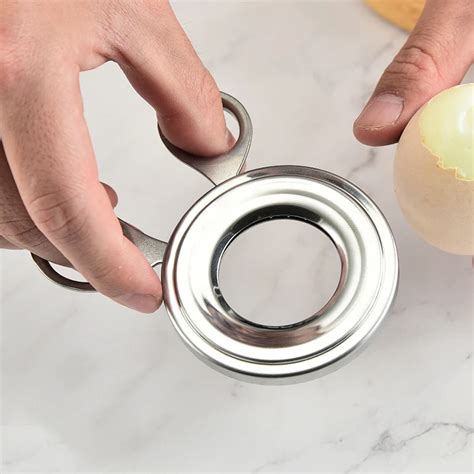 Boiled Egg Shell Scissor Egg Cracker Topper Cutter Peeling Tool