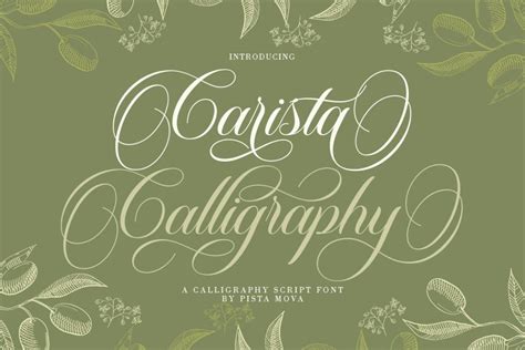 Carista Calligraphy Font · 1001 Fonts