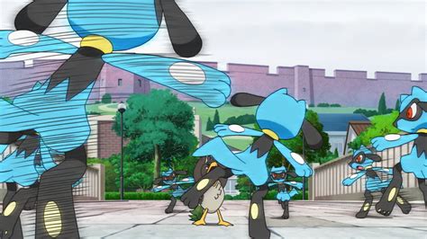 File Ash Riolu Double Team Png Bulbagarden Archives