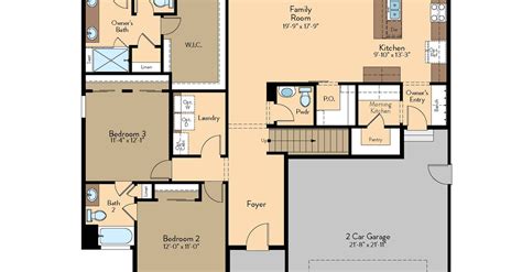 The Ridge At Johnstown Rosewood Floor Plan Johnstown Co Livabl