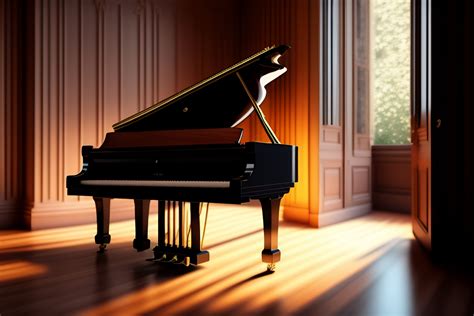 Lexica The Most Beautiful Elegant Crafty Grand Piano Ever Amazing Light Cozy Relaxing