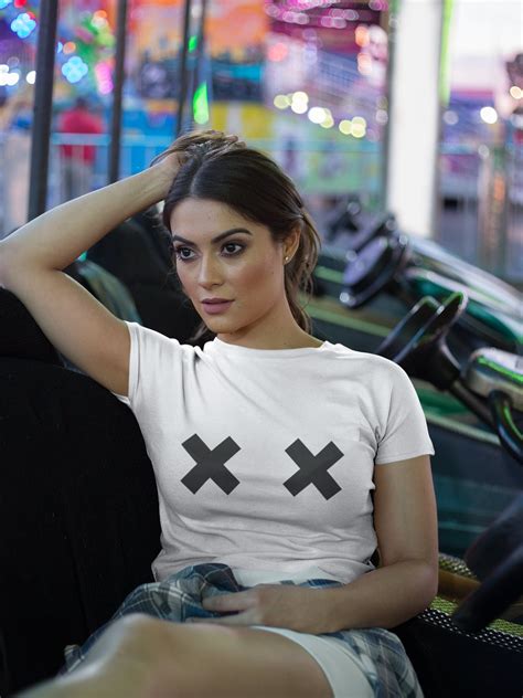 Boobs T Shirt Boob T Shirt Titten Shirt Henne Party Etsy