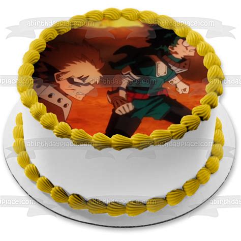 Celebrate Your Party With This My Hero Academia Edible Cake Topper