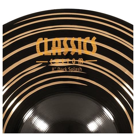 Meinl Classics Custom Dark 8in Splash Drummers Only